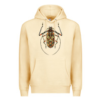 Pina Colada Acrocinus Beetle Illustrations Premium Hoodie - LillyAllenDesigns