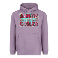 Lavender auntie like mom only cooler Heavyweight Hoodie - Zillion Design Studio