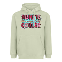 Matcha auntie like mom only cooler Heavyweight Hoodie - Zillion Design Studio