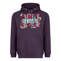Plum auntie like mom only cooler Heavyweight Hoodie - Zillion Design Studio