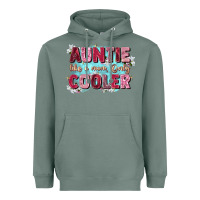 Sage auntie like mom only cooler Heavyweight Hoodie - Zillion Design Studio