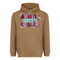Toasted Coconut auntie like mom only cooler Heavyweight Hoodie - Zillion Design Studio