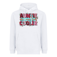 White auntie like mom only cooler Heavyweight Hoodie - Zillion Design Studio