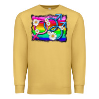 Antique Gold lgbtq gender bisexuality symbol Premium Sweatshirt - HRA Design Shop