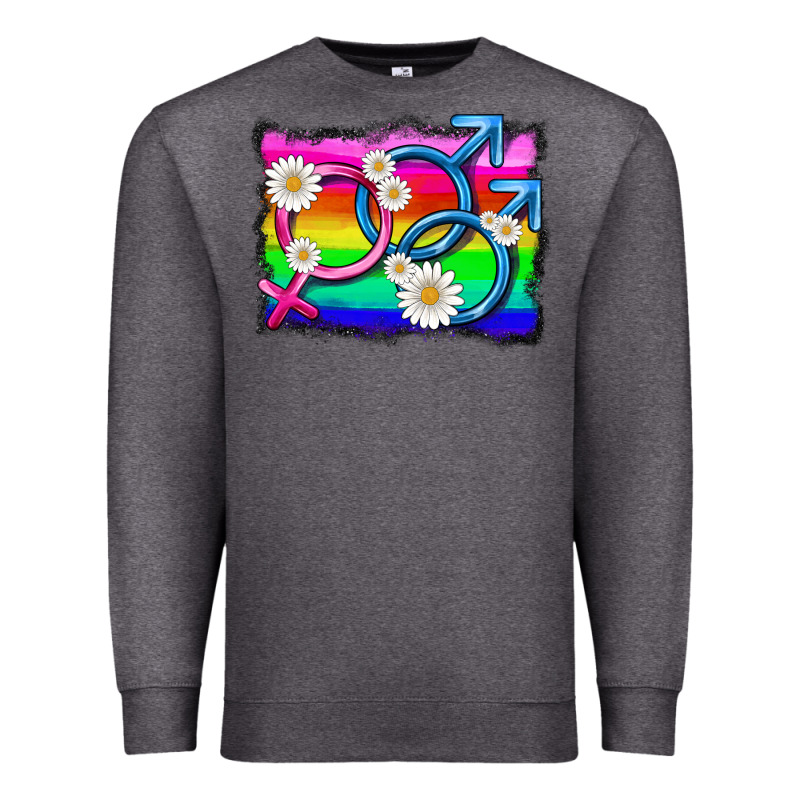 Lgbtq Gender Bisexuality Symbol Premium Sweatshirt by HRA Design Shop | Teevron