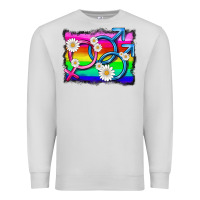 Dove Grey lgbtq gender bisexuality symbol Premium Sweatshirt - HRA Design Shop