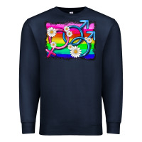 Navy lgbtq gender bisexuality symbol Premium Sweatshirt - HRA Design Shop