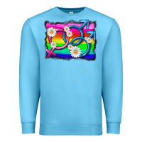 Ocean Blue lgbtq gender bisexuality symbol Premium Sweatshirt - HRA Design Shop