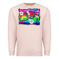 Pale Pink lgbtq gender bisexuality symbol Premium Sweatshirt - HRA Design Shop