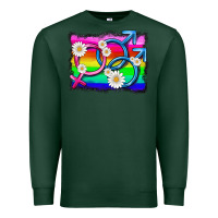 Sports Green lgbtq gender bisexuality symbol Premium Sweatshirt - HRA Design Shop
