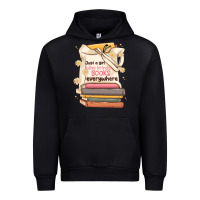 Just A Girl Who Brings Books Everywhere Urban Hoodie | Teevron