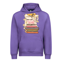 Tulip just a girl who brings books everywhere Urban Hoodie - MaliasSmallBusiness