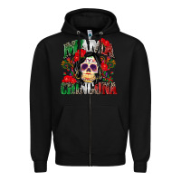 Black mama chingona Zipper Hoodie - Zillion Design Studio