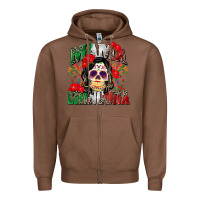 Chestnut mama chingona Zipper Hoodie - Zillion Design Studio
