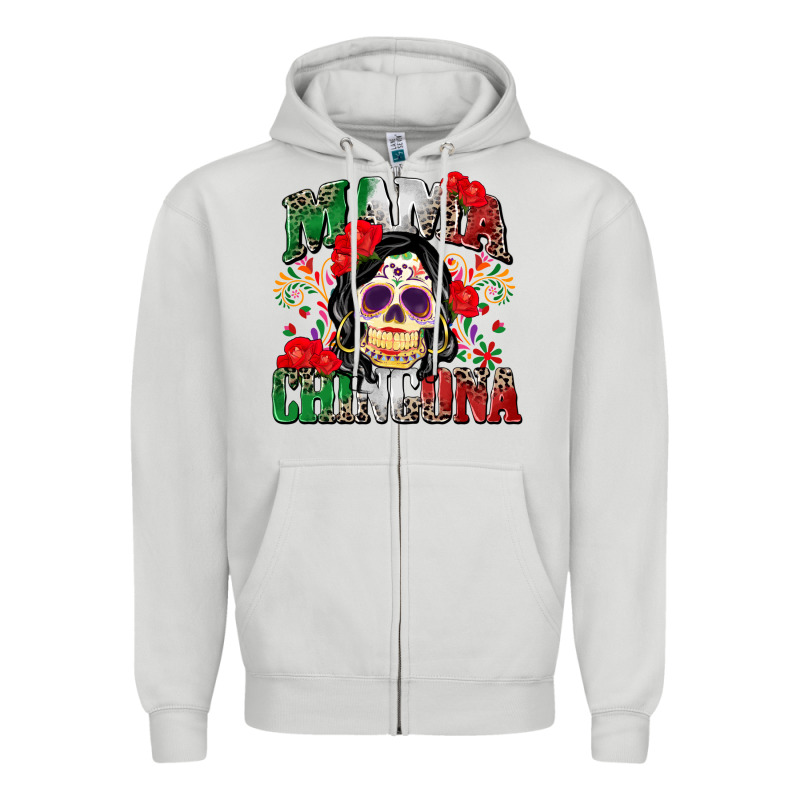 Mama Chingona Zipper Hoodie by Zillion Design Studio | Teevron