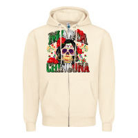 Sandshell mama chingona Zipper Hoodie - Zillion Design Studio