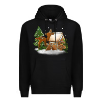 Black Christmas cookies Premium Hoodie - Jasminsmagicworld