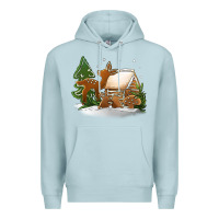 Blue Mist Christmas cookies Premium Hoodie - Jasminsmagicworld