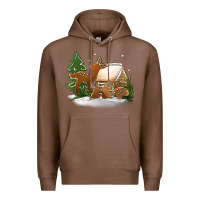 Chestnut Christmas cookies Premium Hoodie - Jasminsmagicworld