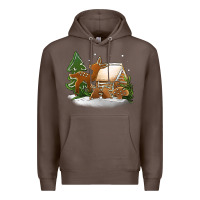 Coffee Christmas cookies Premium Hoodie - Jasminsmagicworld