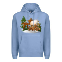 Colony Blue Christmas cookies Premium Hoodie - Jasminsmagicworld
