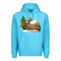Ocean Blue Christmas cookies Premium Hoodie - Jasminsmagicworld