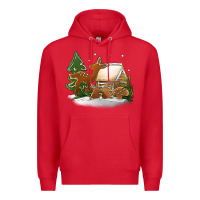 Red Christmas cookies Premium Hoodie - Jasminsmagicworld