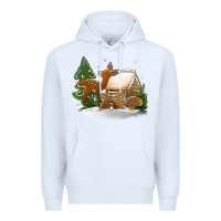 White Christmas cookies Premium Hoodie - Jasminsmagicworld