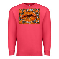 Cardinal fall lips Premium Sweatshirt - RacoonDesign