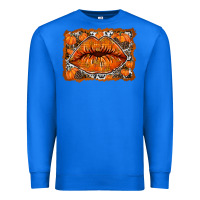 True Royal fall lips Premium Sweatshirt - RacoonDesign