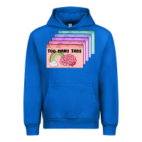 Cobalt too many tabs Urban Hoodie - MaliasSmallBusiness