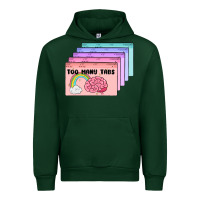 Forest Green too many tabs Urban Hoodie - MaliasSmallBusiness