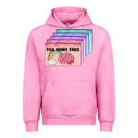 Fuchsia Pink too many tabs Urban Hoodie - MaliasSmallBusiness