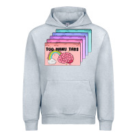 Heather Grey too many tabs Urban Hoodie - MaliasSmallBusiness