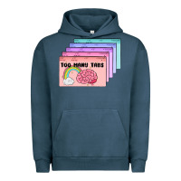 Pigment Midnight Navy too many tabs Urban Hoodie - MaliasSmallBusiness