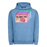 Pigment Pebble Blue too many tabs Urban Hoodie - MaliasSmallBusiness