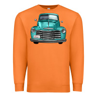 Carrot western truck front view Premium Sweatshirt - FaDigitalArtStudio