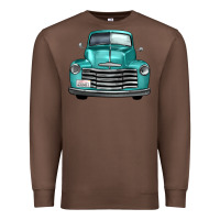Chestnut western truck front view Premium Sweatshirt - FaDigitalArtStudio