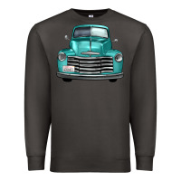Smoke western truck front view Premium Sweatshirt - FaDigitalArtStudio