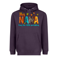 Plum this nana loves her little pumpkins Heavyweight Hoodie - texasbilliewilder