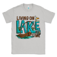 Moon Dust living on lake time Classic Tee - texasbilliewilder