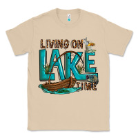 Mushroom living on lake time Classic Tee - texasbilliewilder