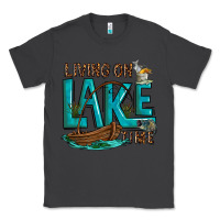 Smoke living on lake time Classic Tee - texasbilliewilder
