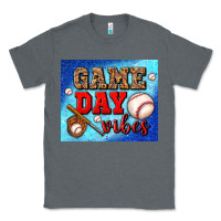 Charcoal Heather game day vibes mouse pad Classic Tee - BundleAndBundleShop