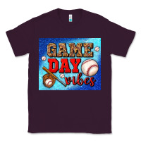 Plum game day vibes mouse pad Classic Tee - BundleAndBundleShop