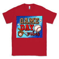 Red game day vibes mouse pad Classic Tee - BundleAndBundleShop