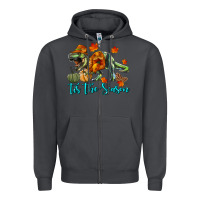 Smoke t rex tis the season Zipper Hoodie - RanaPortraitStore