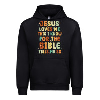 Black jesus loves me this i know for the bible tells me Urban Hoodie - MaliasSmallBusiness