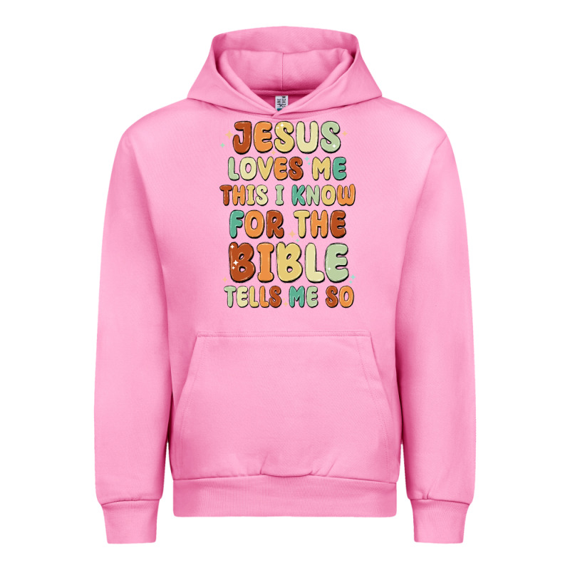 Jesus Loves Me This I Know For The Bible Tells Me Urban Hoodie by MaliasSmallBusiness | Teevron