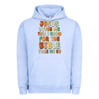 Pigment Grape Ice jesus loves me this i know for the bible tells me Urban Hoodie - MaliasSmallBusiness